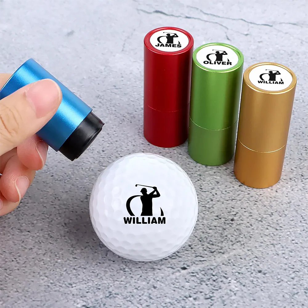 Custom Name On Golf Ball Stamp For Golfer TH10 896993 - Image 4