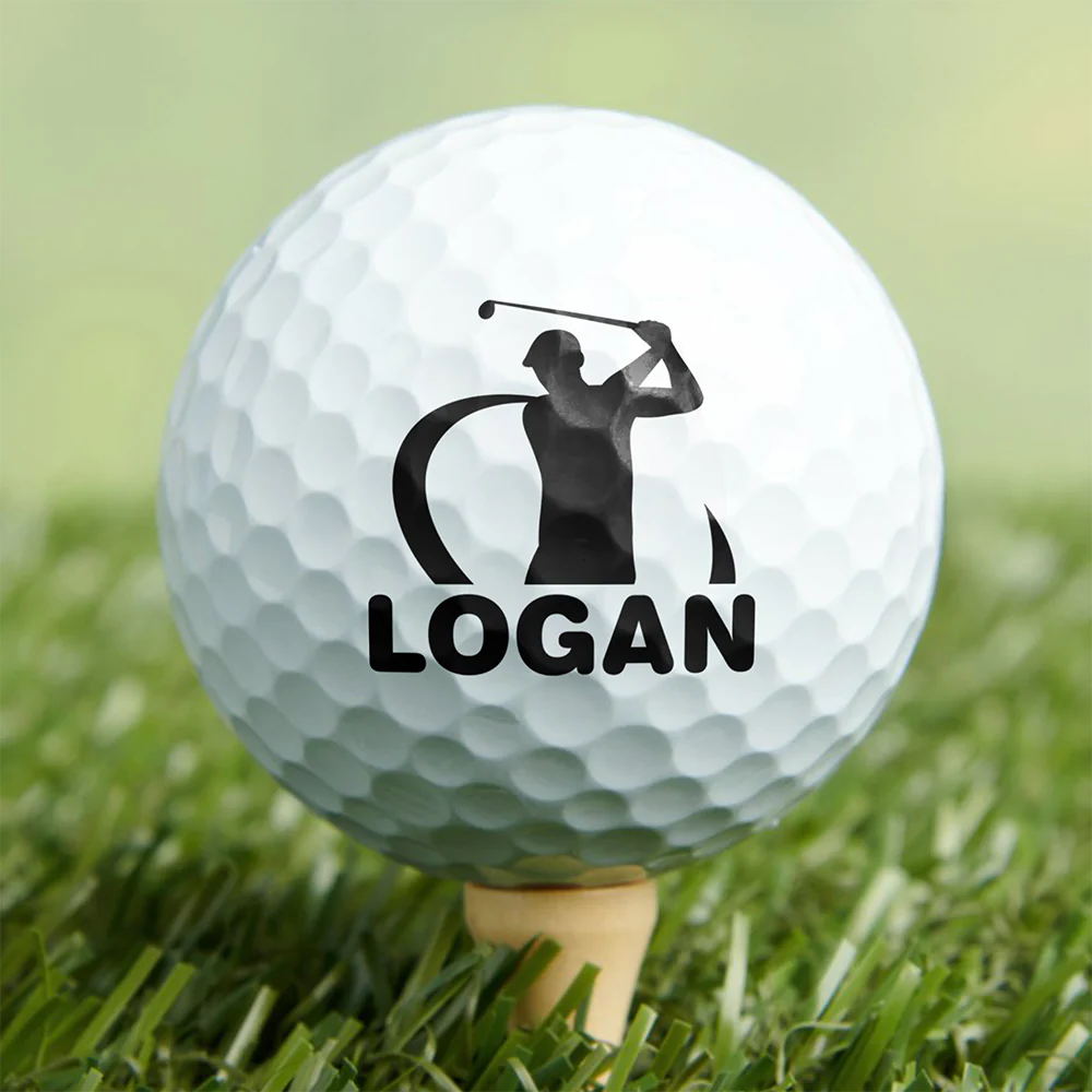 Custom Name On Golf Ball Stamp For Golfer TH10 896993 - Image 6