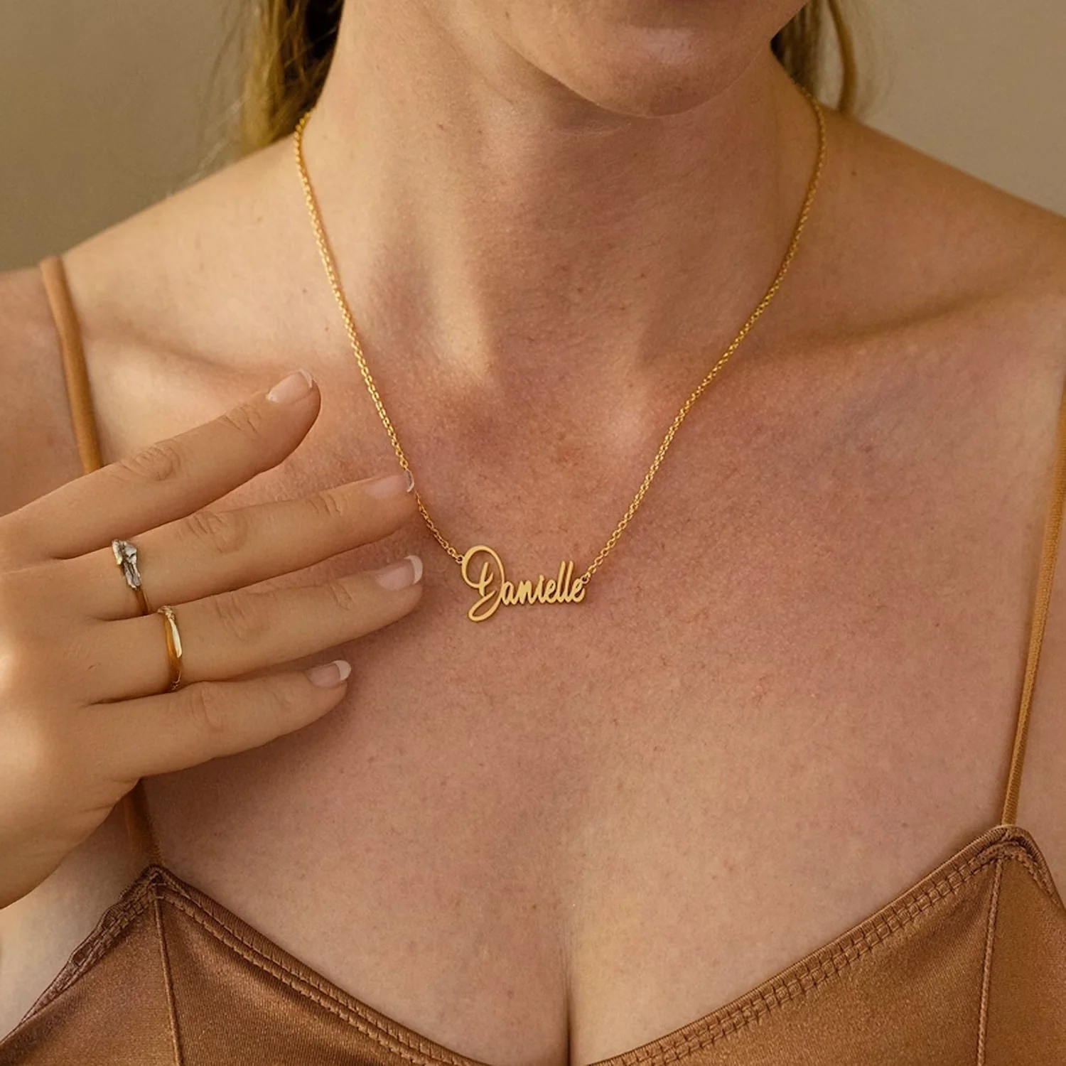 Custom Name On Necklace Birthday Gift for Her, Christmas Gift, Gift for Mom TH10 898037 - Image 7