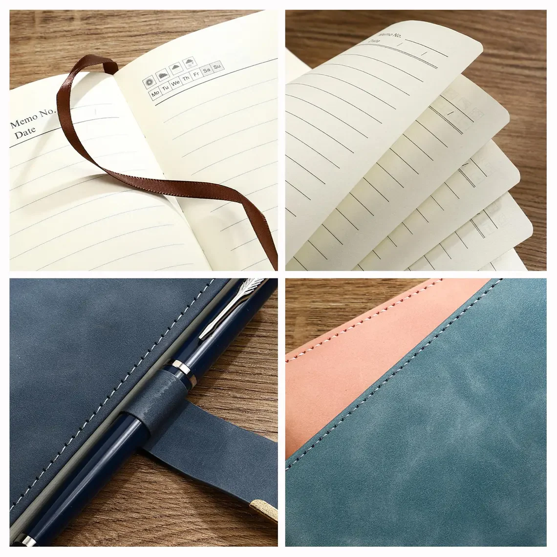 Custom Name Personalized Birth Flower Notebook & Pen Set, Birth Month Flower Journal TH10 170209 - Image 6