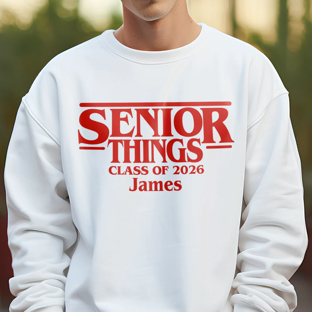 Custom Name Senior Things Class Of 2026 Shirt TH10 898519 - Image 6