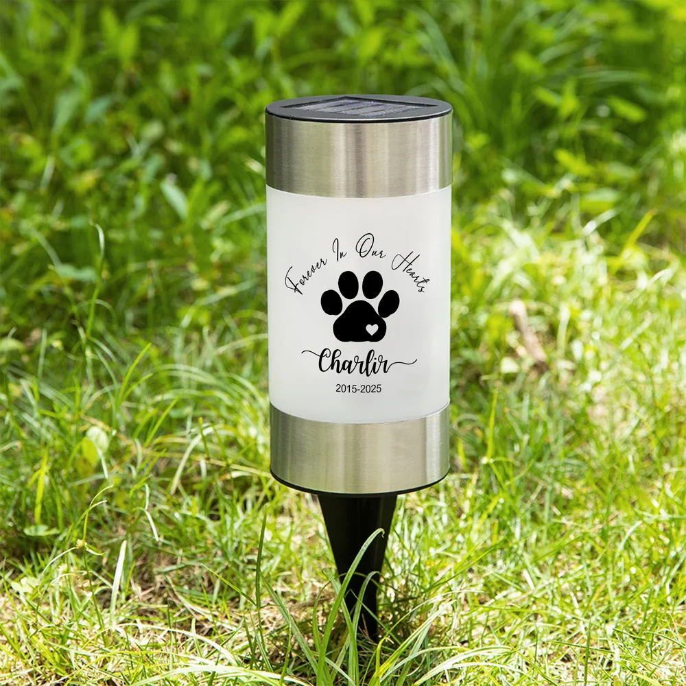 Custom Name This Garden Is Protected By My Dog Solar Garden Light TH10 898033 - Image 5