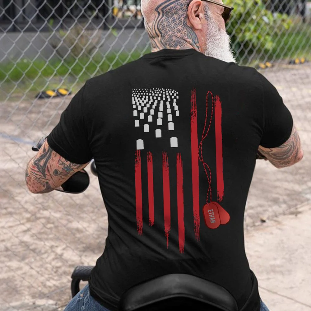 Custom Name Veteran Shirt TH10 891271 - Image 4