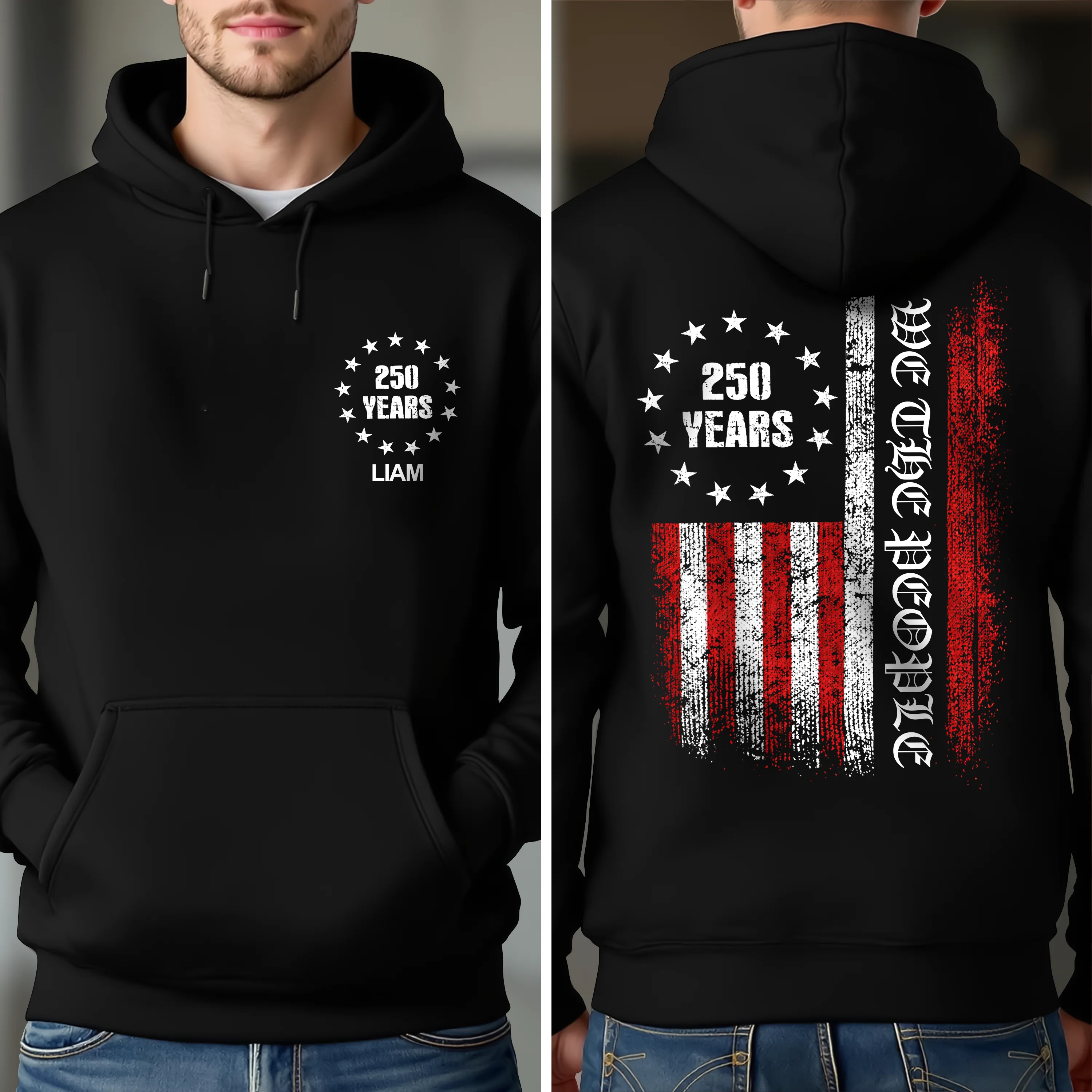 Custom Name We The People America Dark Shirt TH10 169057 - Image 5