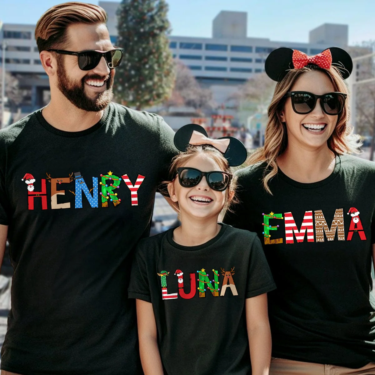 Custom Name With Christmas Design Family Shirt TH10 891691