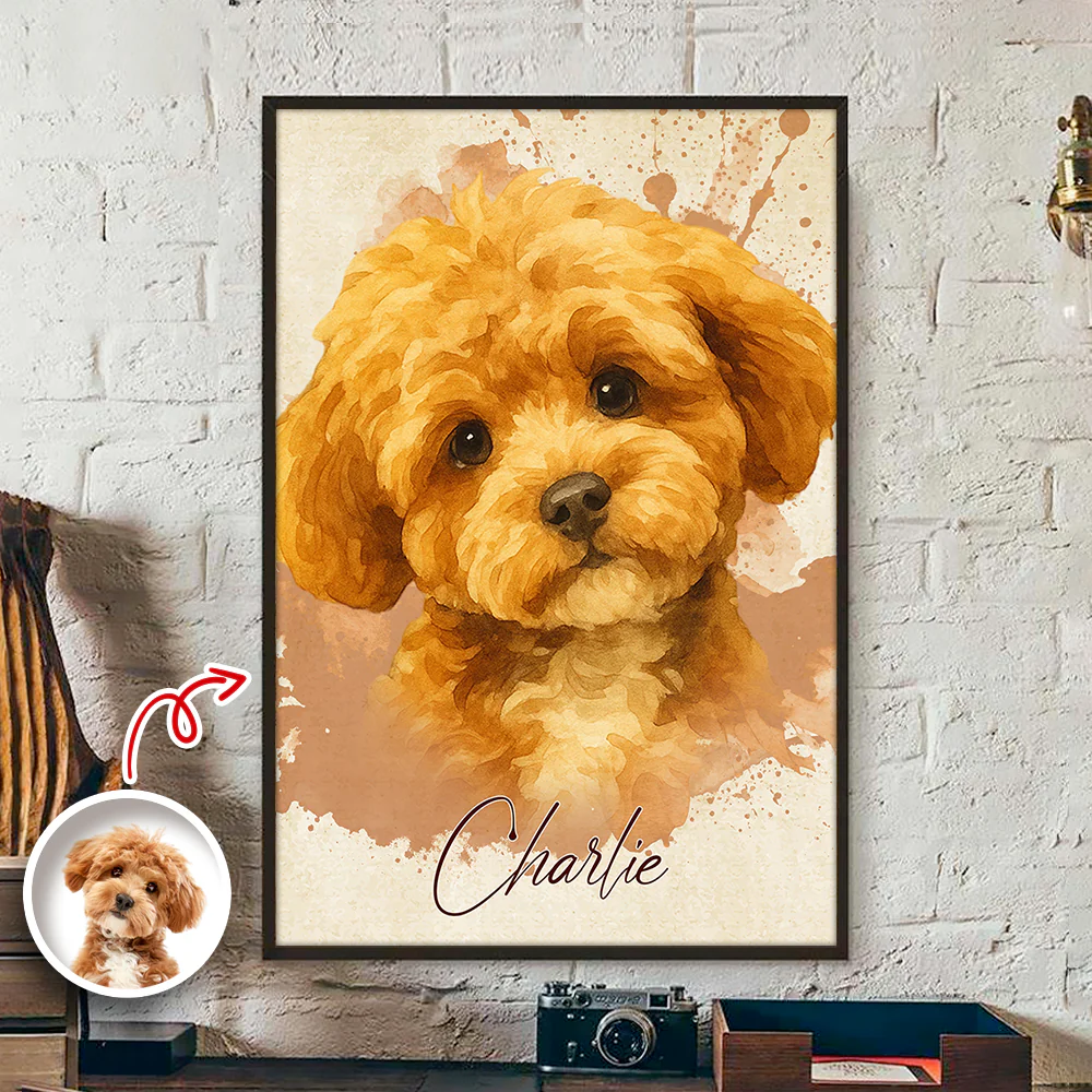 Custom Pet Photo Memorial Sympathy Gifts Picture Frame For Dogs, Cats Lover TH10 894949 - Image 3