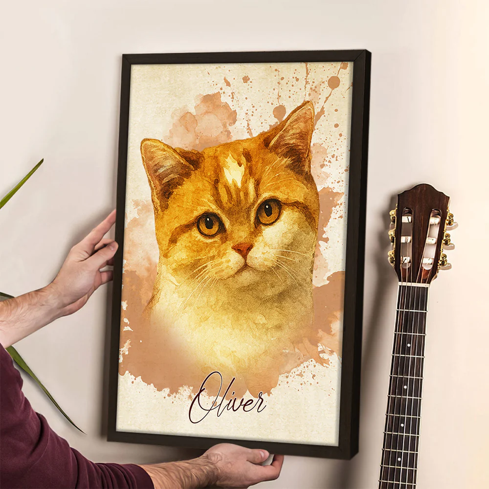 Custom Pet Photo Memorial Sympathy Gifts Picture Frame For Dogs, Cats Lover TH10 894949 - Image 8