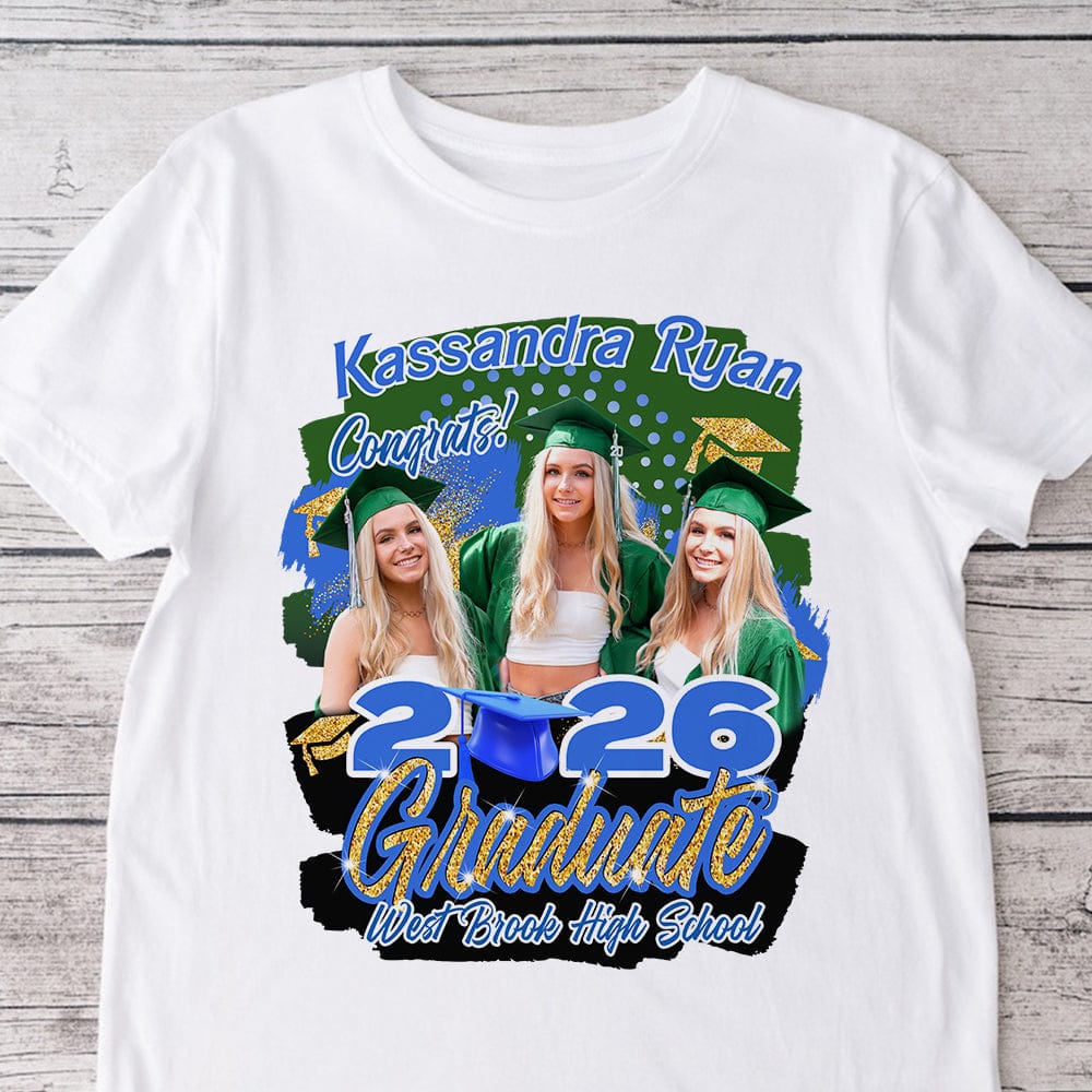 Custom Photo 2024 Graduate Shirt N304 890119 - Image 3