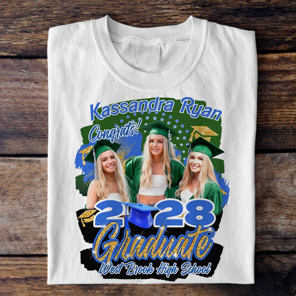 Custom Photo 2024 Graduate Shirt N304 890119 - Image 6
