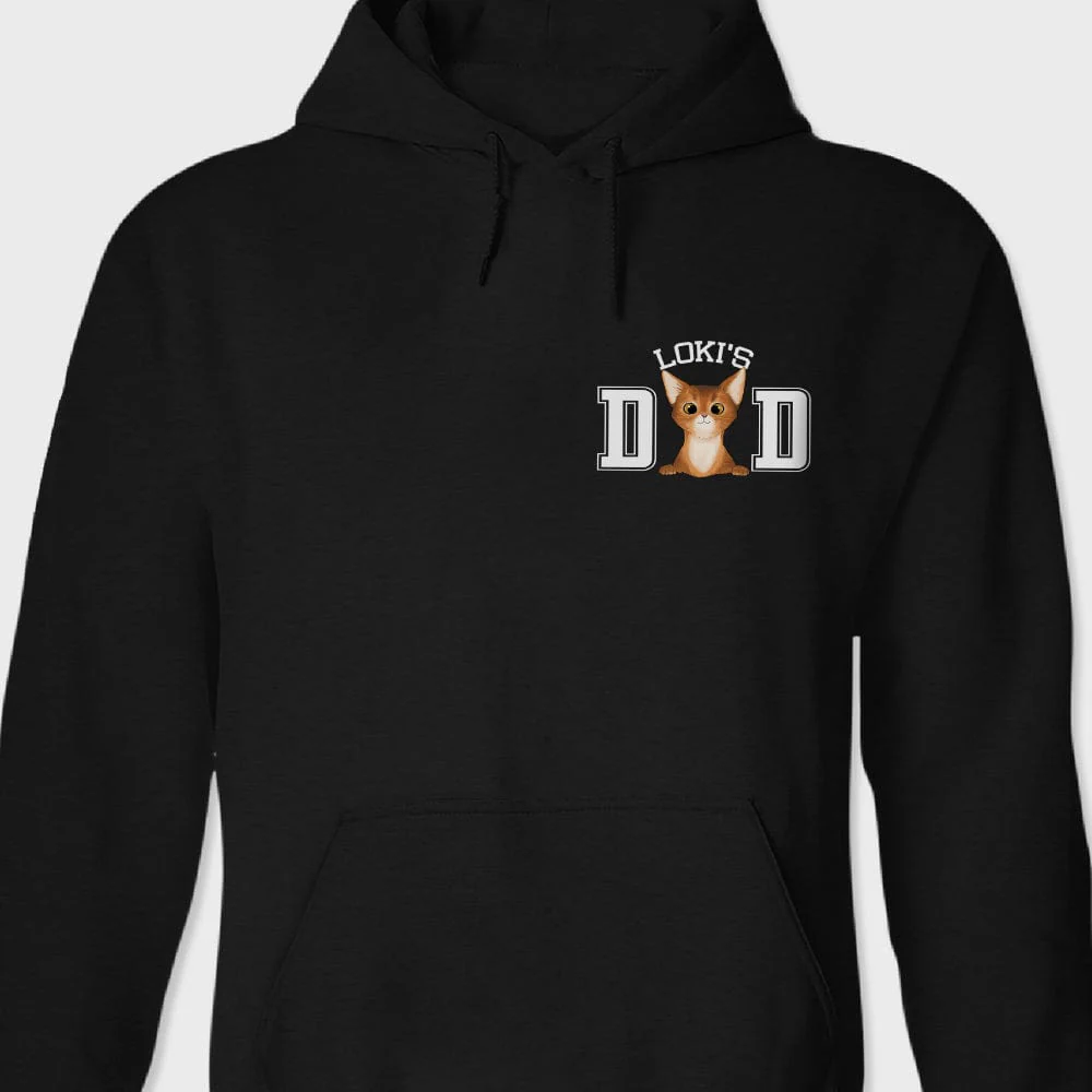 Custom Photo And Custom Name Cat Shirt N304 889347 - Image 3