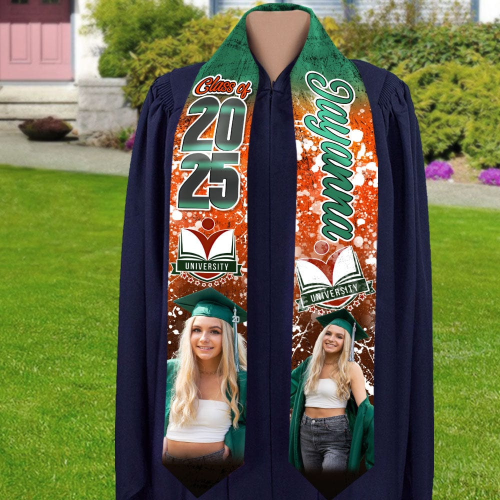 Custom Photo And Name 2026 Graduation Stoles T368 890507 - Image 5