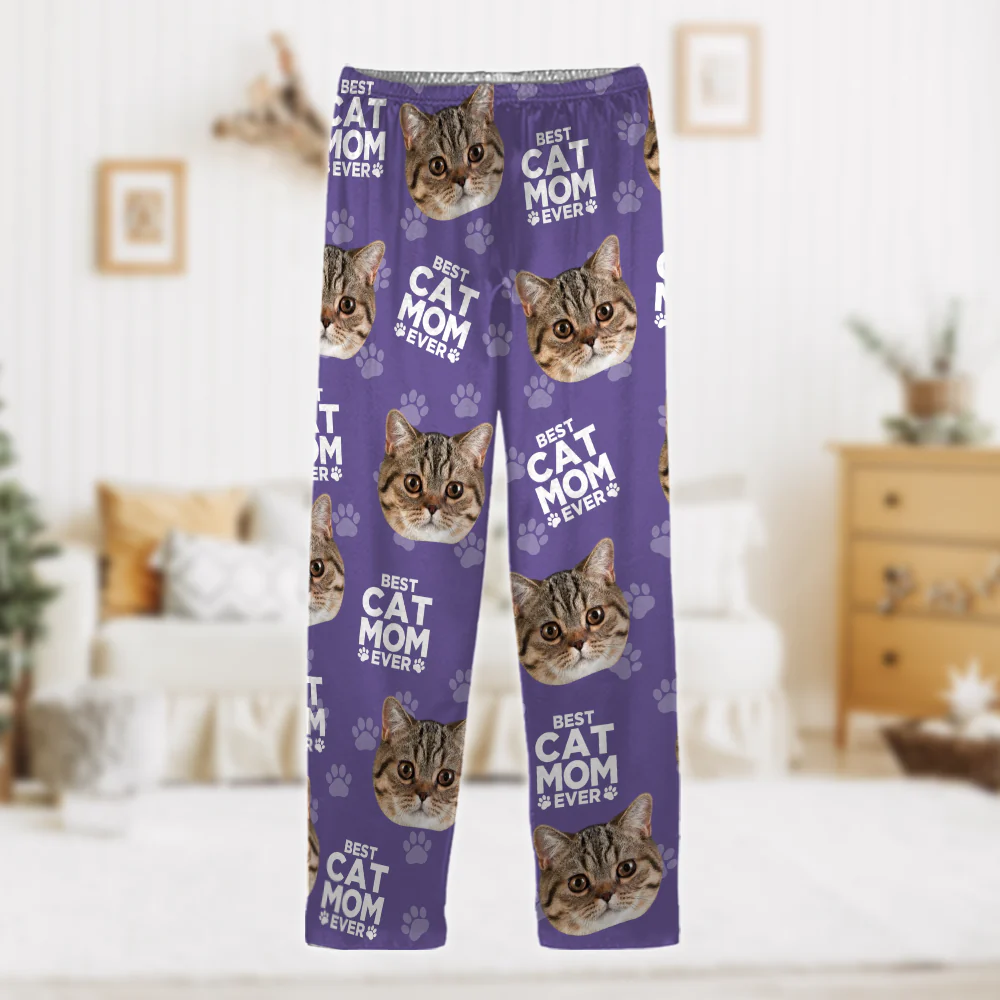 Custom Photo Best Dad Mom Ever For Pet Lover Pajamas TH10 894161 - Image 4