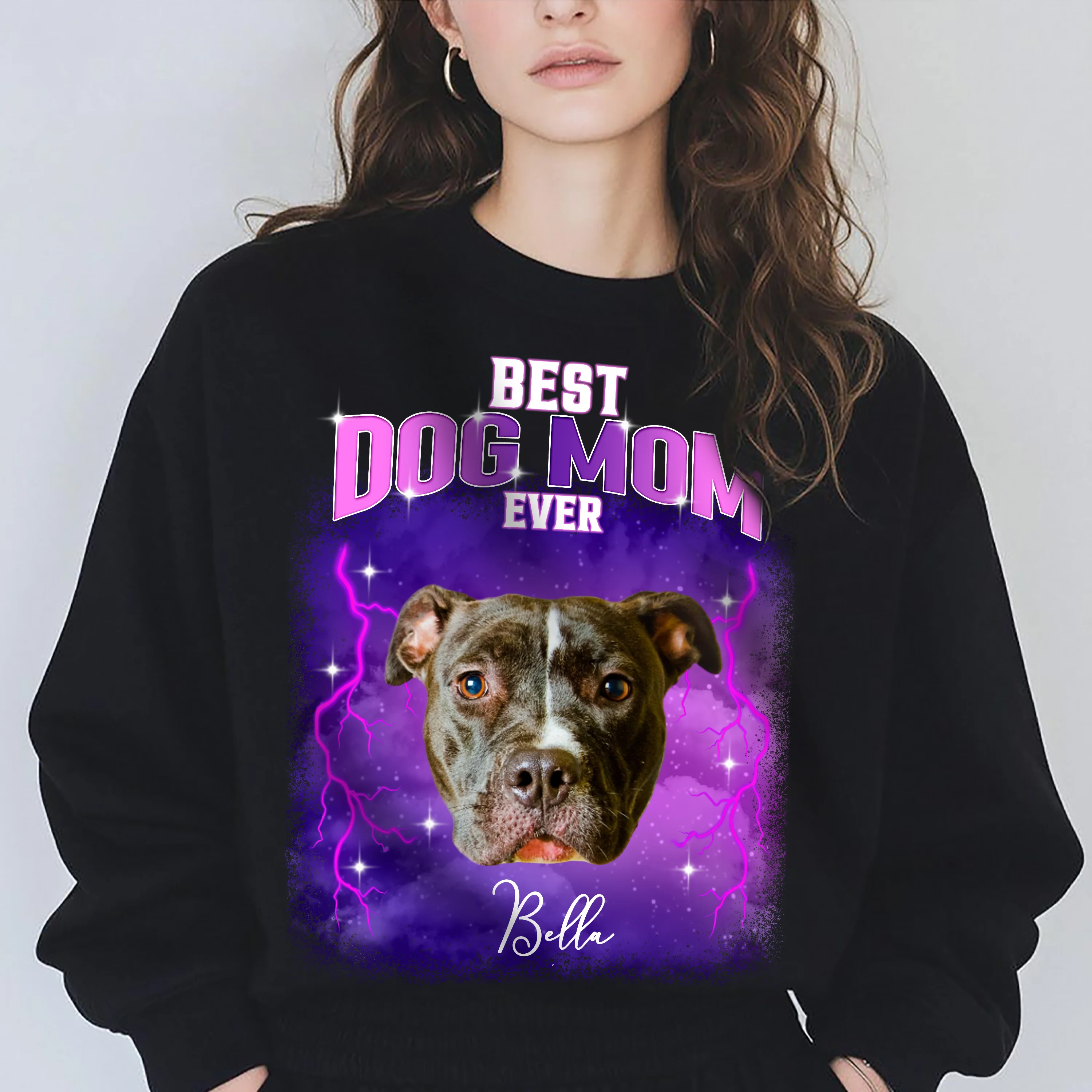 Custom Photo Best Dog Dad, Dog Mom Ever Shirt TH10 894489 - Image 4