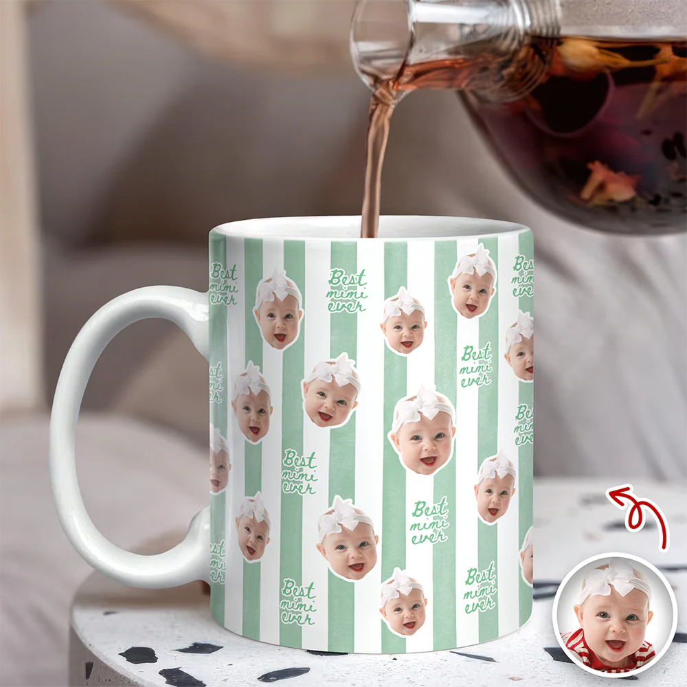 Custom Photo Best Mom Ever Mug Gifts For Mom, Grandma TH10 169547 - Image 4