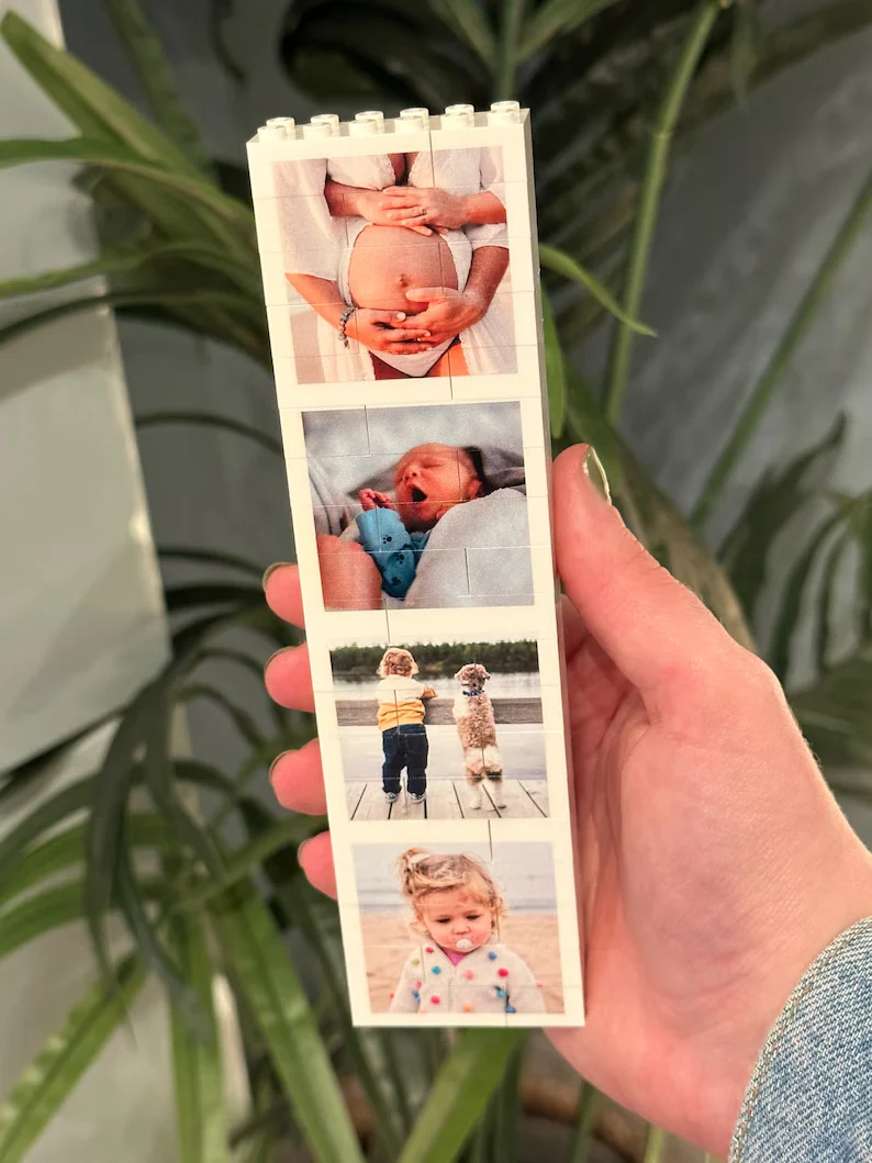 Custom Photo Booth Lego For Family, Brick Photo Block Puzzle TH10 169989 - Image 5