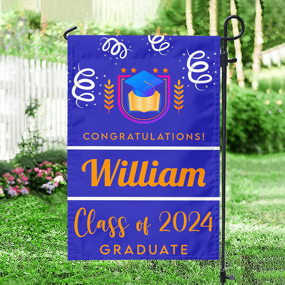 Custom Photo Class Of 2025 Graduation Garden Flag T368 890503 - Image 8