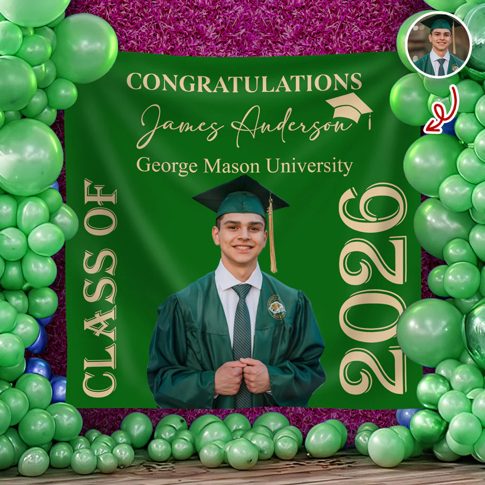 Custom Photo Congratulations Class Of 2026 Backdrop For Graduation's Day TH10 168999 - Image 6