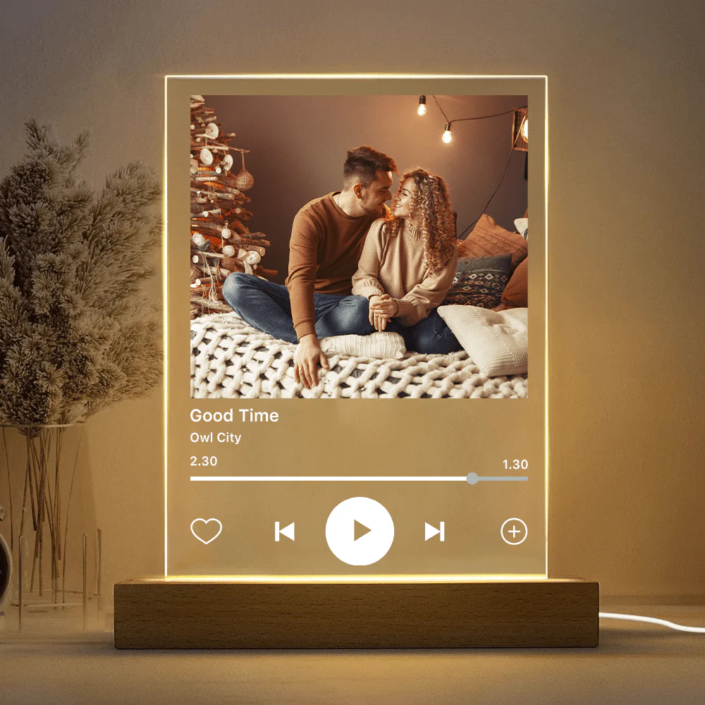Custom Photo Create Your Own Music Art Song Valentine Acrylic Plaque N304 890143 - Image 3