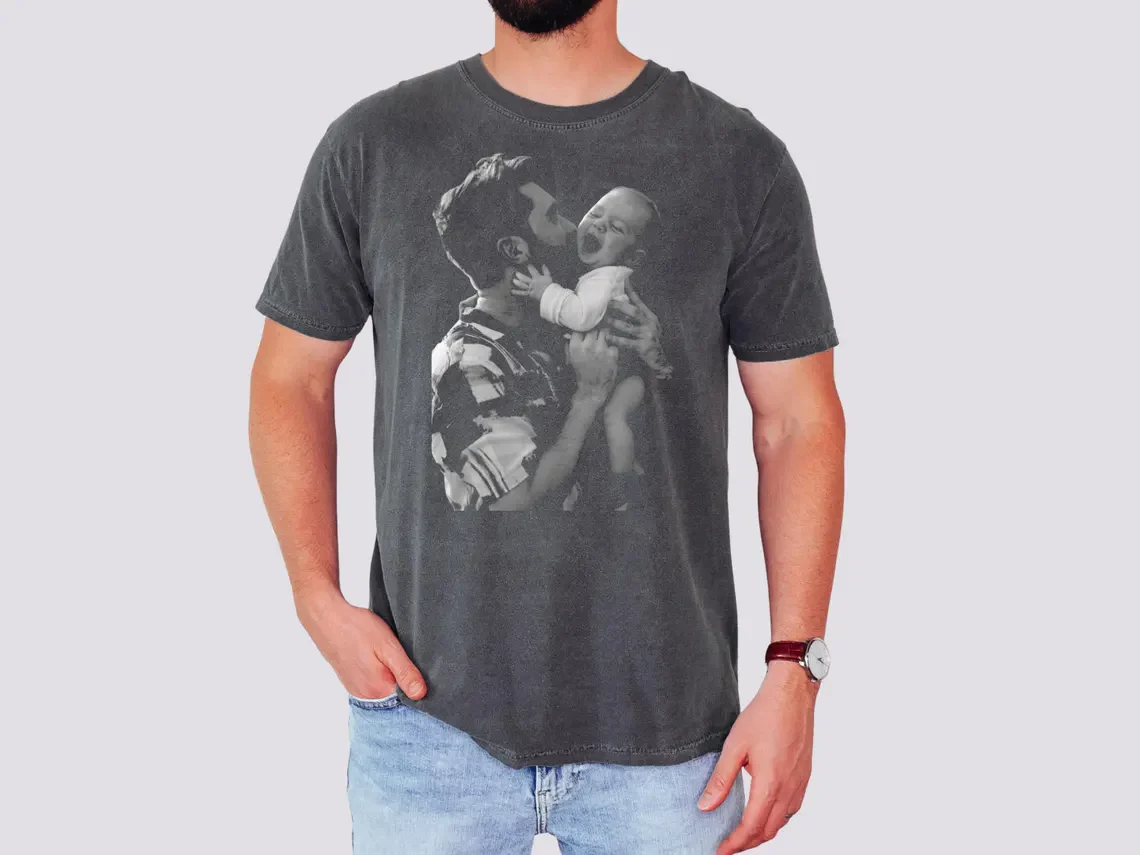 Custom Photo Dad And Kid Comfort Shirt For Father's Day TH10 170105 - Image 3