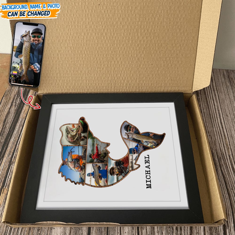 Custom Photo Deer Hunting Wood Picture Frame N304 889237 - Image 4