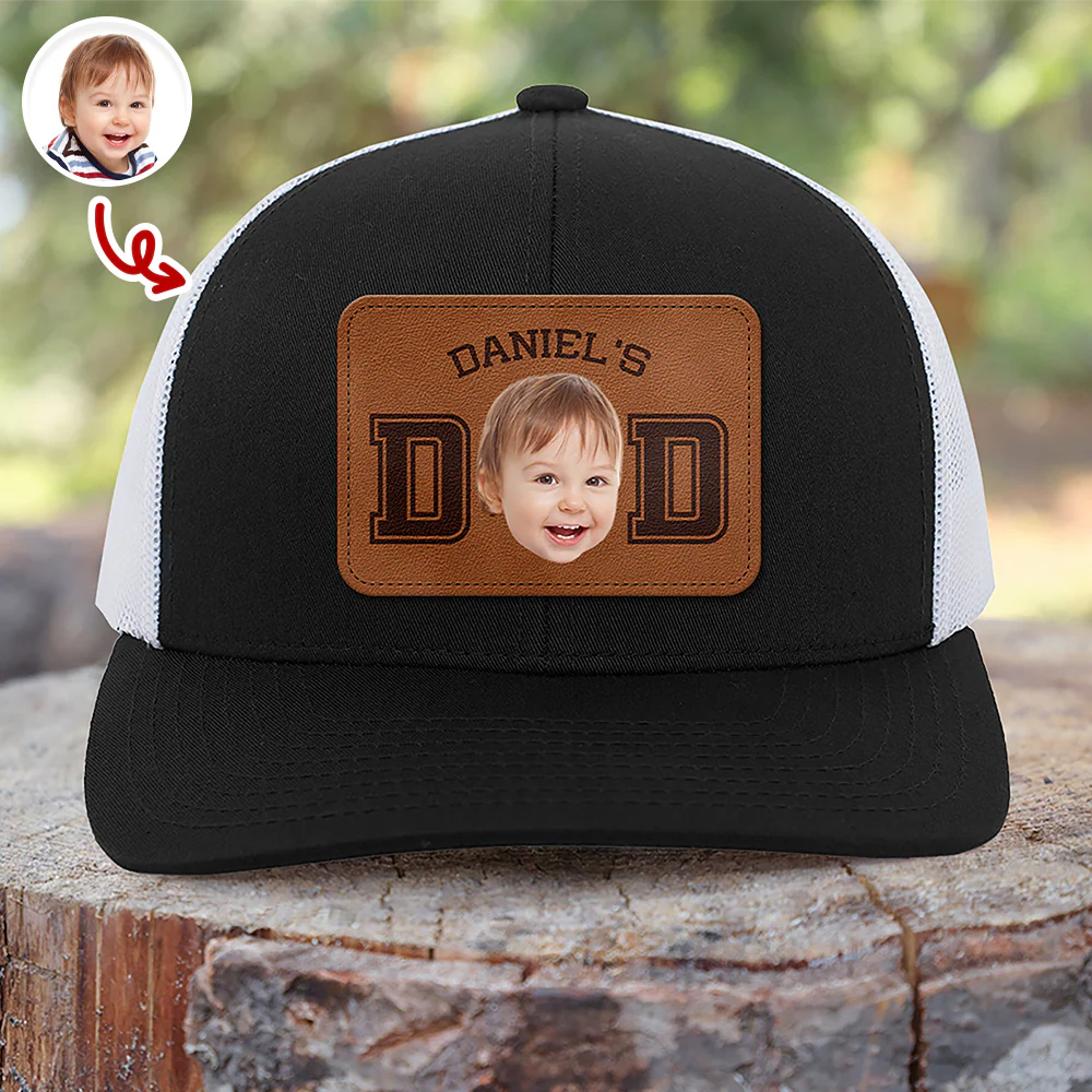 Custom Photo Dog Cat Circle Patch Hat For Dad TH10 169711 - Image 4