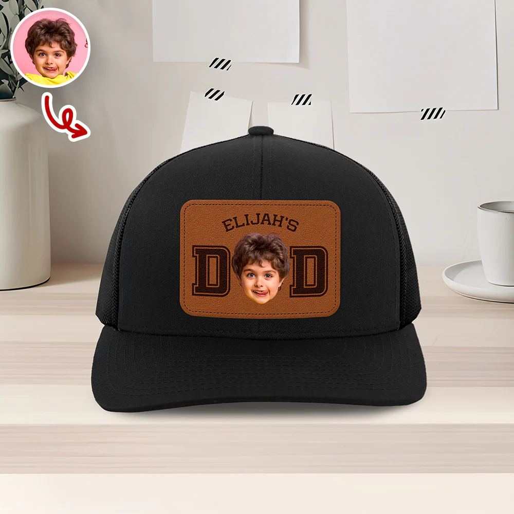 Custom Photo Dog Cat Circle Patch Hat For Dad TH10 169711 - Image 6