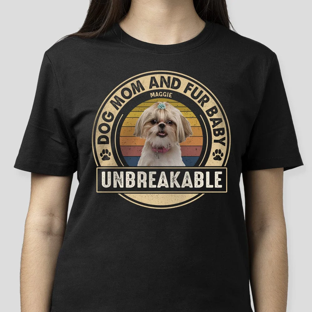 Custom Photo Dog Mom And Fur Babies Shirt N304 889131