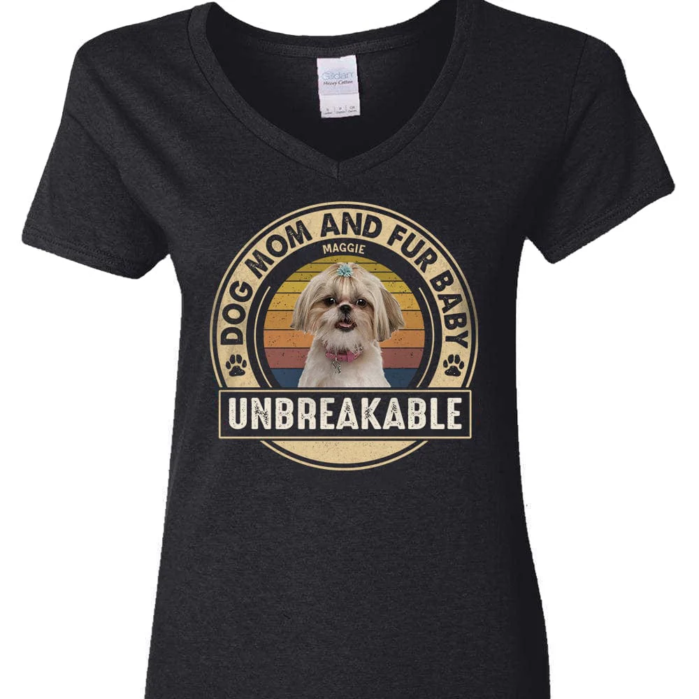 Custom Photo Dog Mom And Fur Babies Shirt N304 889131 - Image 2
