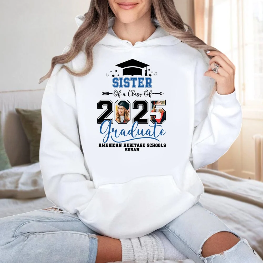 Custom Photo Family Of A Class Of 2026 Graduation Shirt TH10 892431 - Image 10