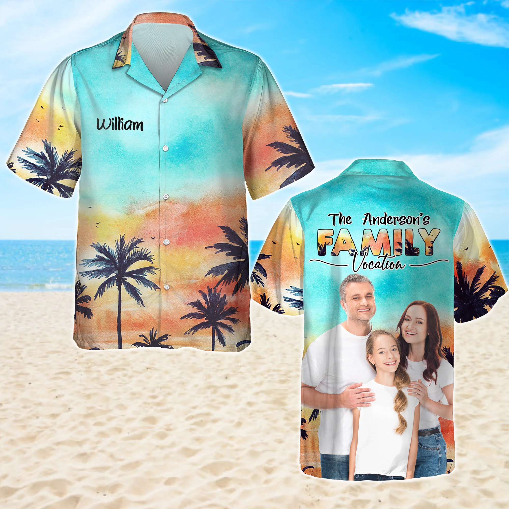 Custom Photo Family Vacation Hawaii Shirt TH10 894037 - Image 3
