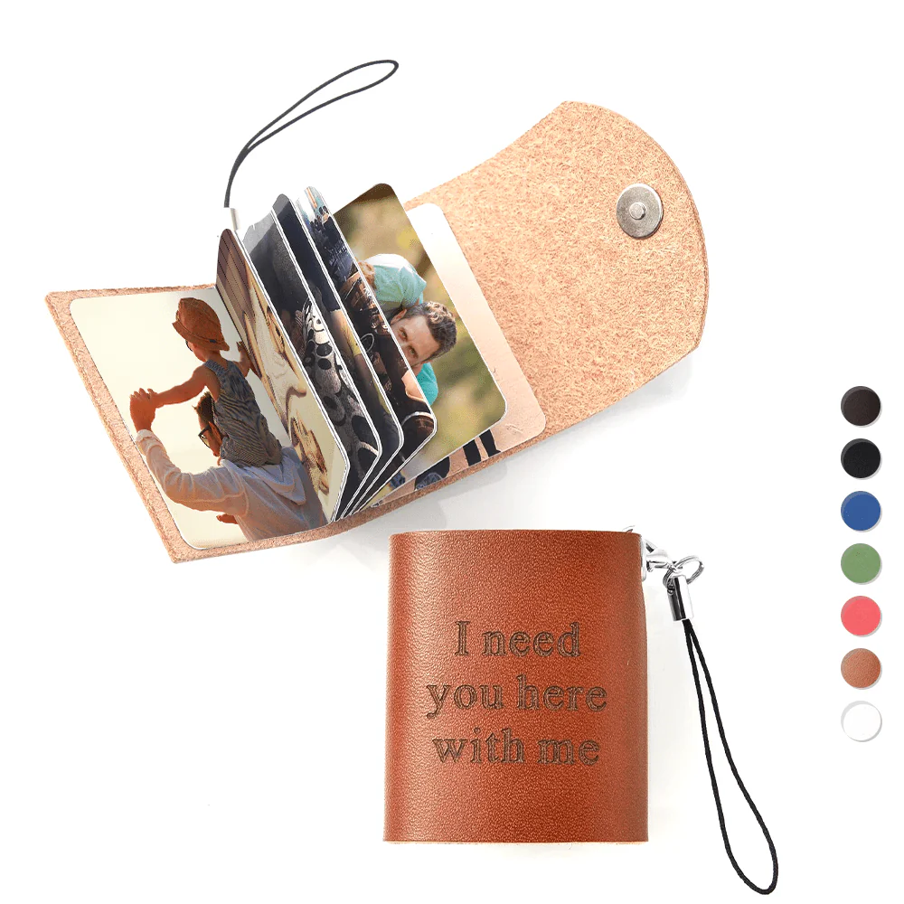 Custom Photo Father's Day Photobook Keychain TA29 890631 - Image 4