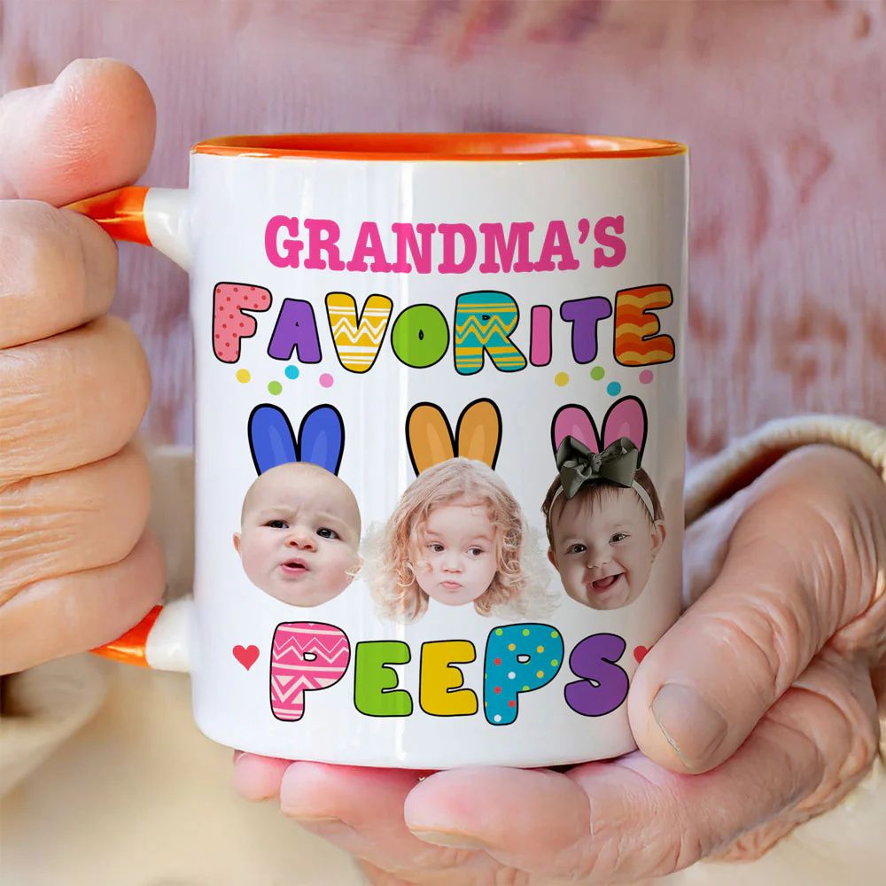 Custom Photo Favorite Peep For Easter Day Accent Mug TH10 892447 - Image 5