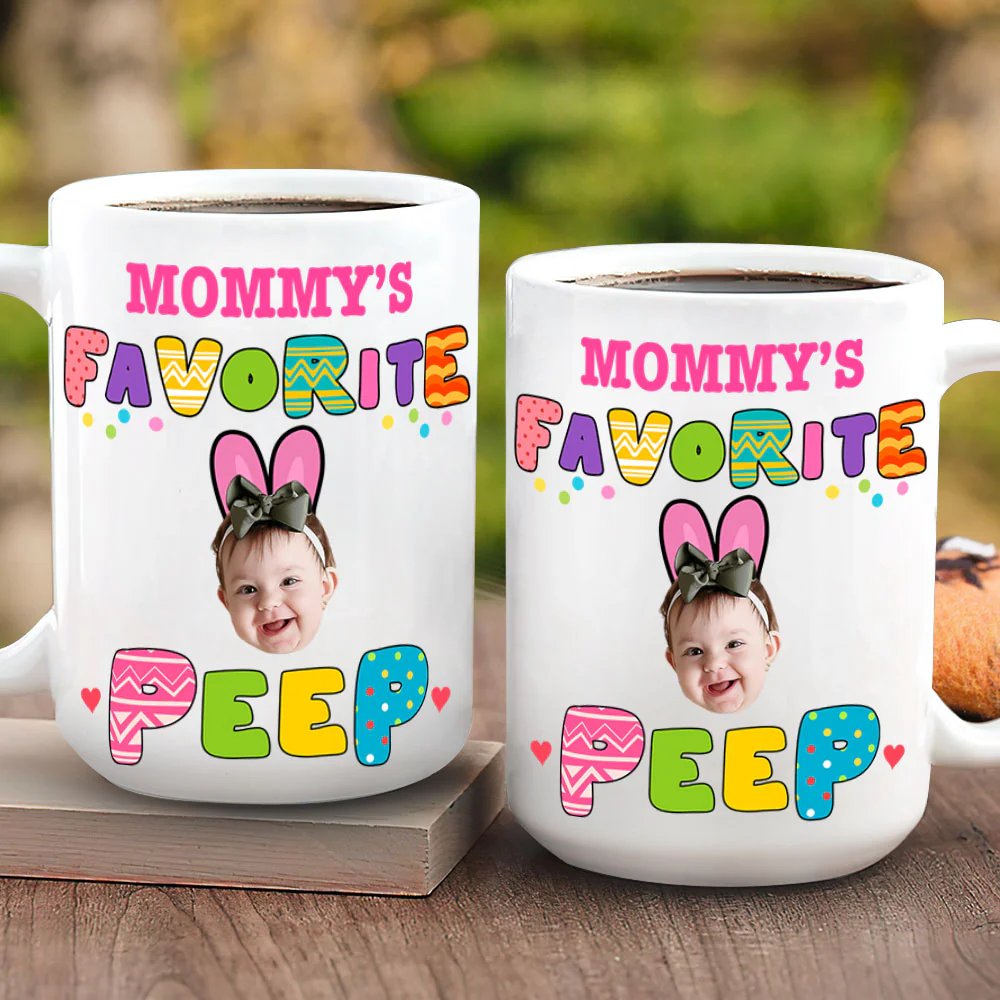 Custom Photo Favorite Peep For Easter Day Mug TH10 892437 - Image 2