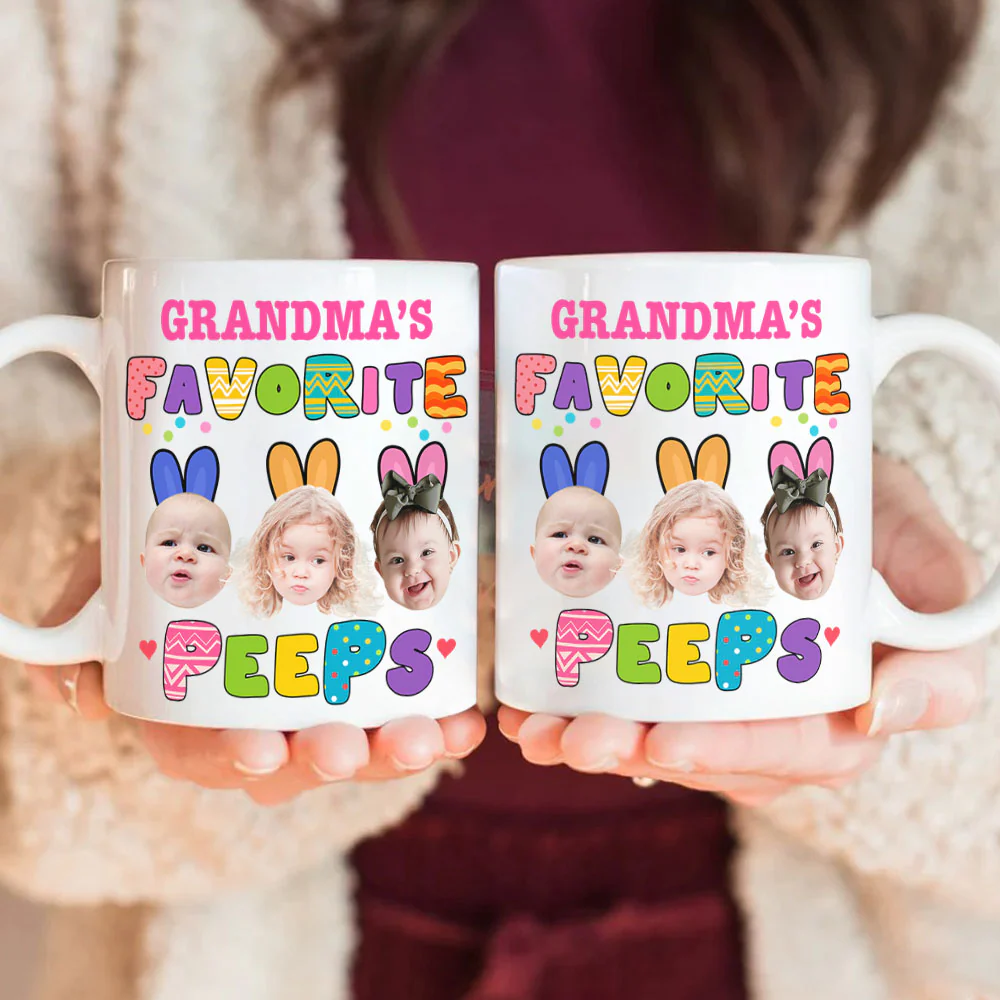 Custom Photo Favorite Peep For Easter Day Mug TH10 892437 - Image 4
