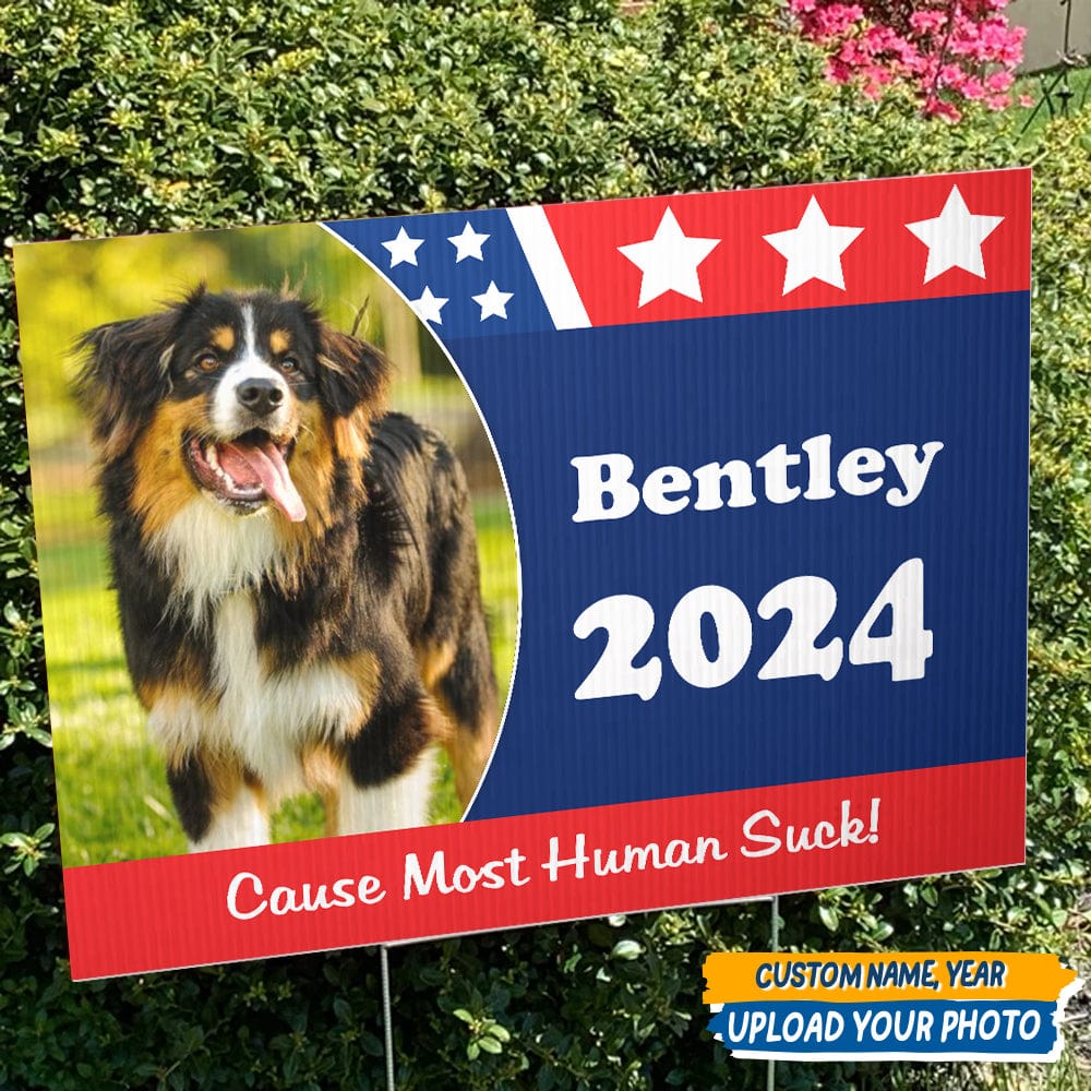 Custom Photo Flag of the America For Dog Lover, Cat Lover Yard Sign T368 889627 - Image 3