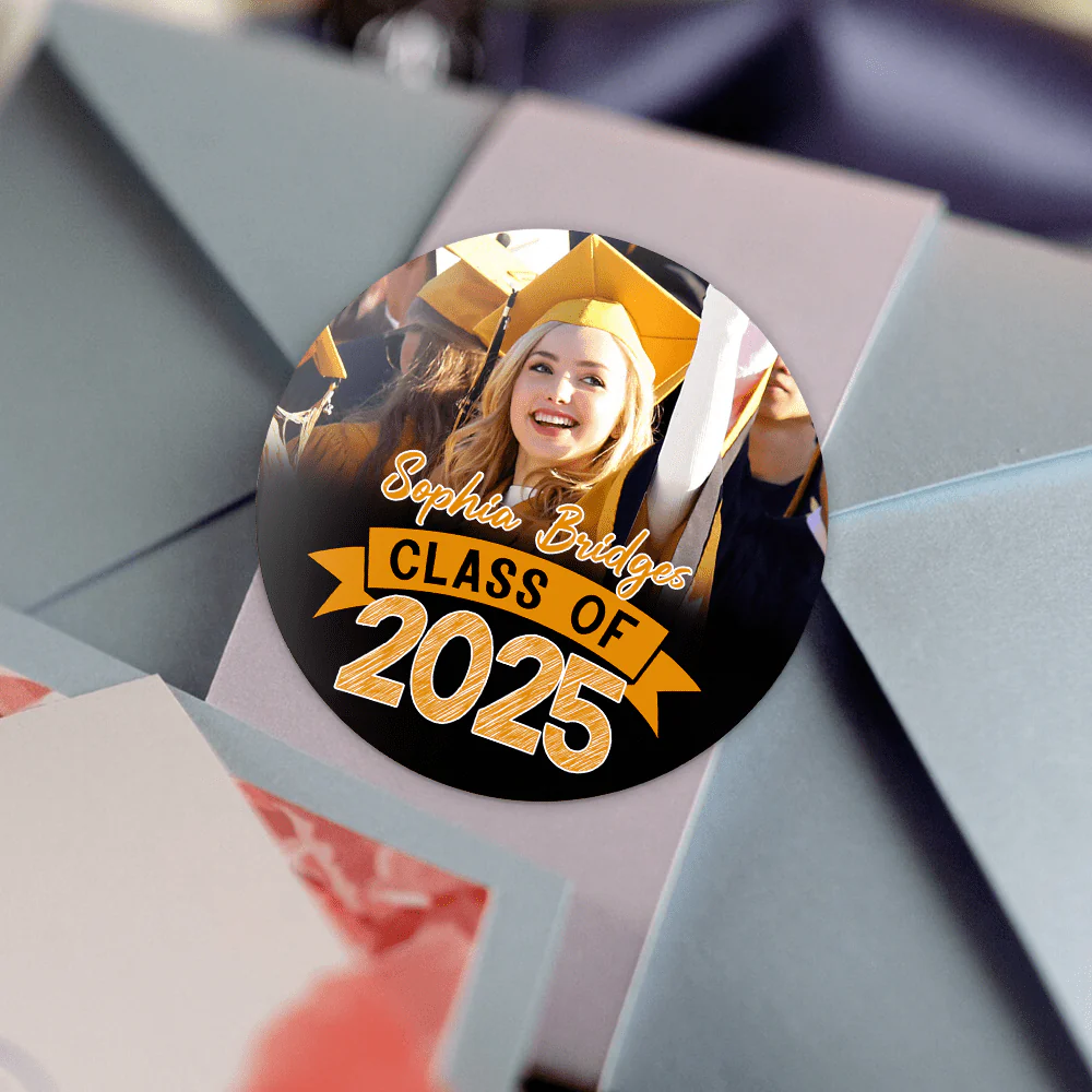 Custom Photo Graduation Class Of 2025 Roll Sticker TA29 890523 - Image 8