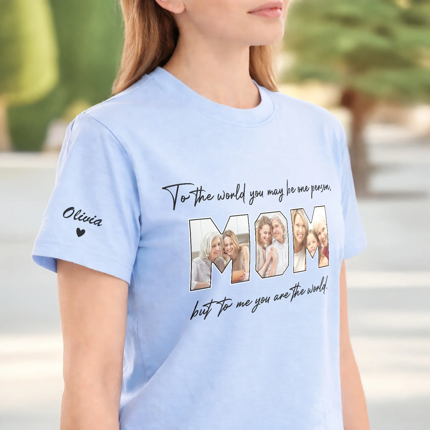 Custom Photo Happy Mother's Day Short Sleeve Printing Shirt TH10 169535 - Image 4