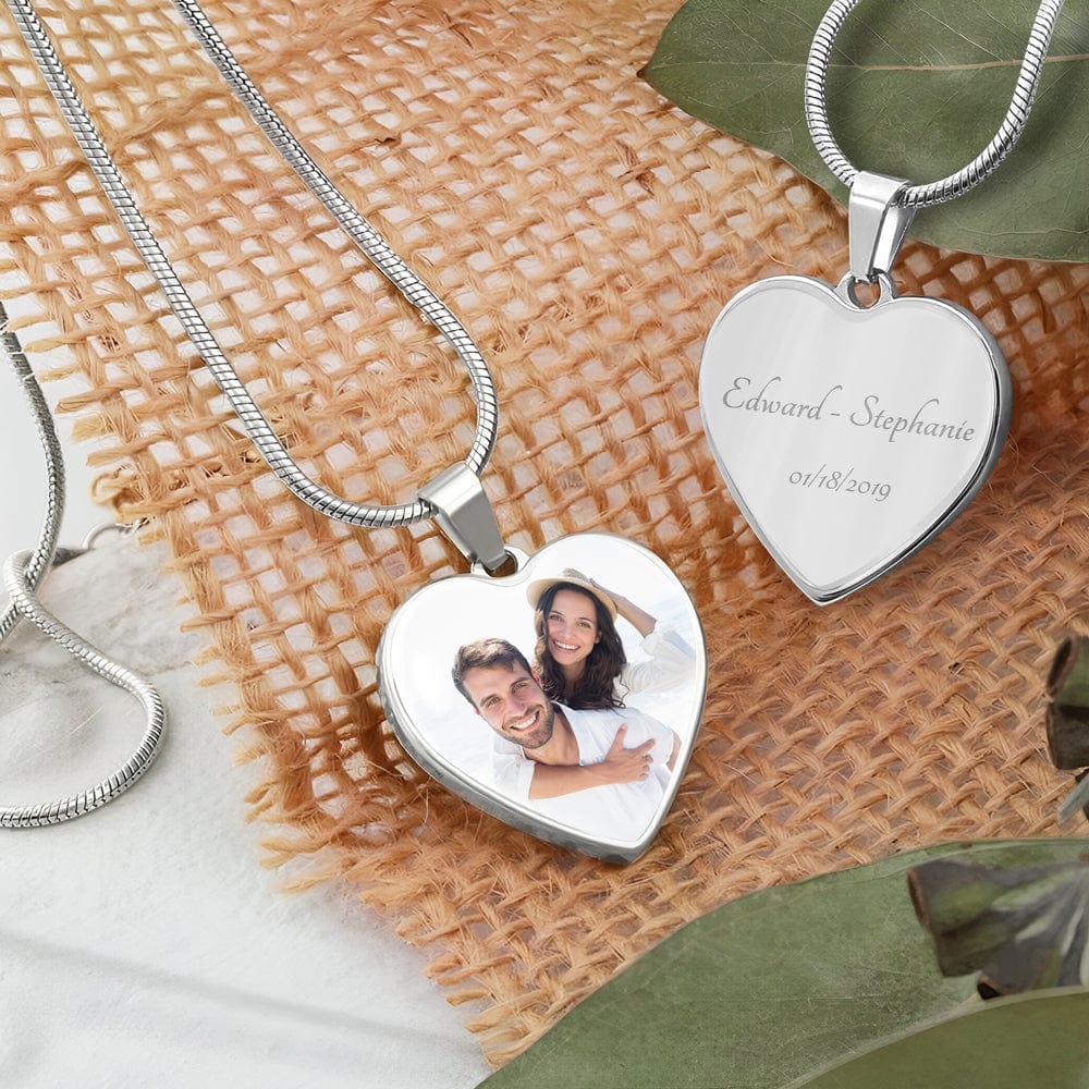 Custom Photo Happy Valentine's Day Necklace TH10 892253 - Image 4