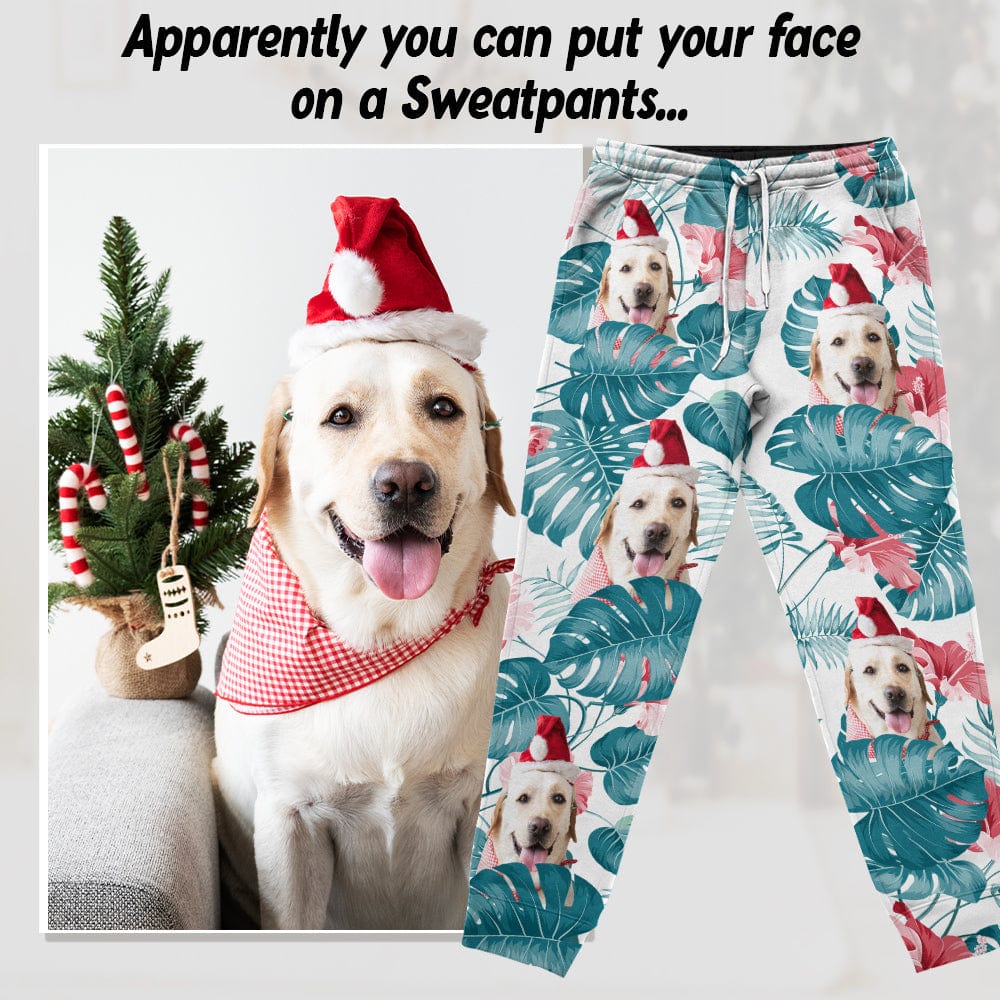 Custom Photo Hawaii Pattern Pet Sweatpants TA29 890023 - Image 5
