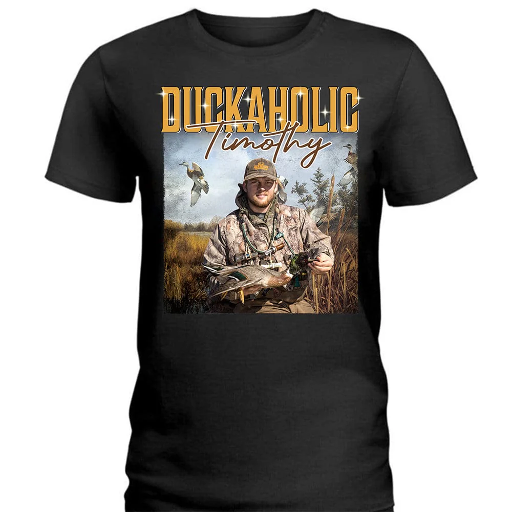 Custom Photo Hunting Portrait Retro Style Shirt N304 889701 - Image 4