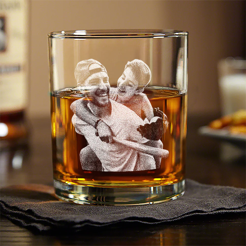 Custom Photo I Got The Best Dad Whiskey Glass For Dad TH10 892921 - Image 8