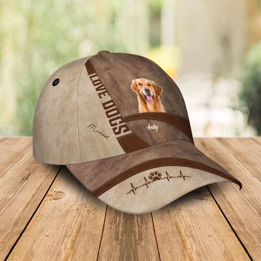 Custom Photo Love Dog Classic Cap TA29 889965 - Image 10