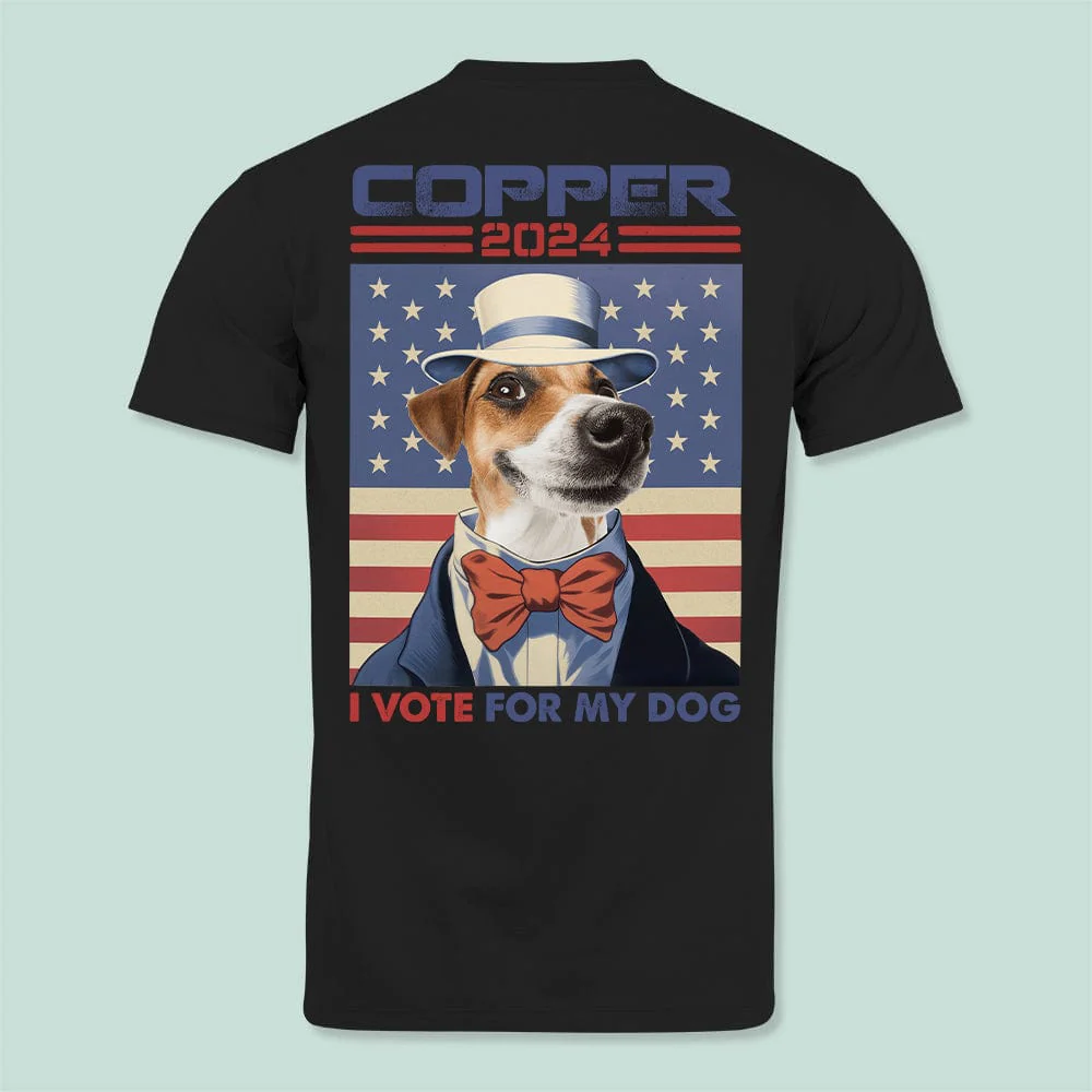 Custom Photo Cause Most Humans Suck Dog Back Shirt K228 890501 - Image 2