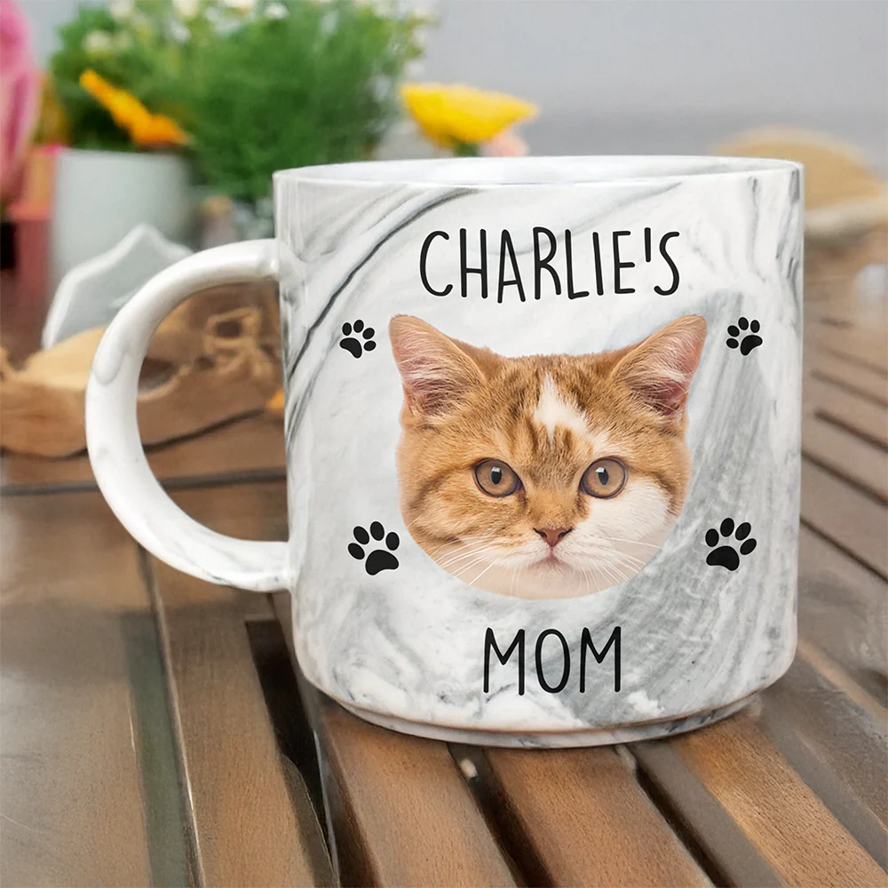 Custom Photo My Lovely Kid For Pet Lovers Marble Mug TH10 892513 - Image 5