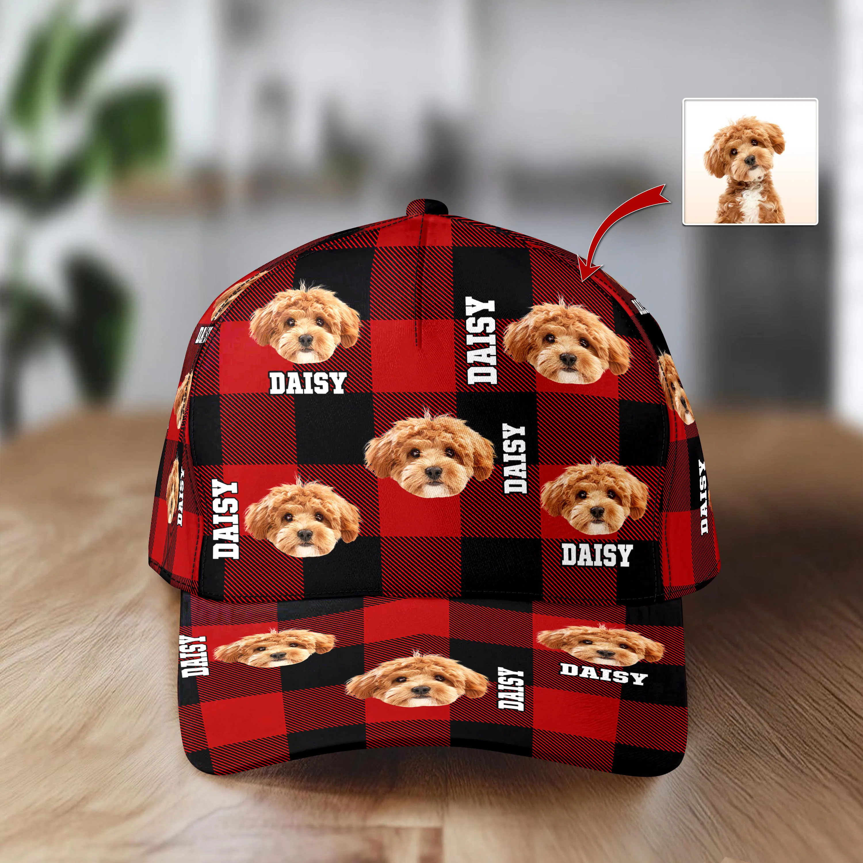 Custom Photo Name Dog Cat Classic Cap TH10 894367
