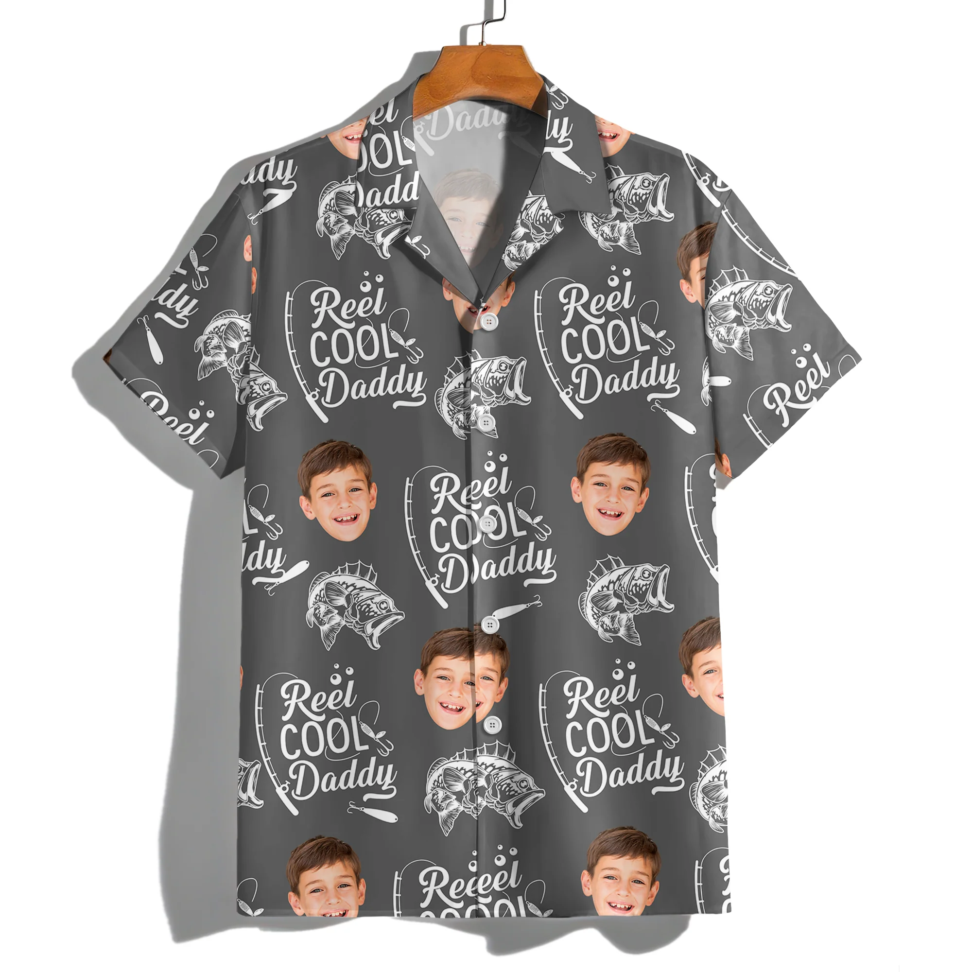 Custom Photo Reel Cool Dad Hawaii Shirt TH10 892767 - Image 4