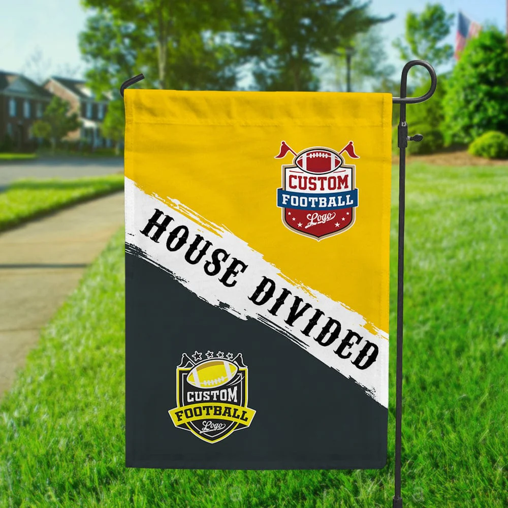 Custom Photo Team's Logo Garden Flag N304 890179 - Image 3