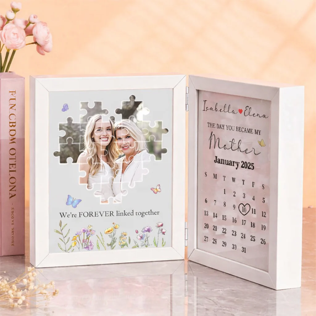 Custom Photo The Day You Became My Mother Puzzle Photo Frame TH10 169137 - Image 3