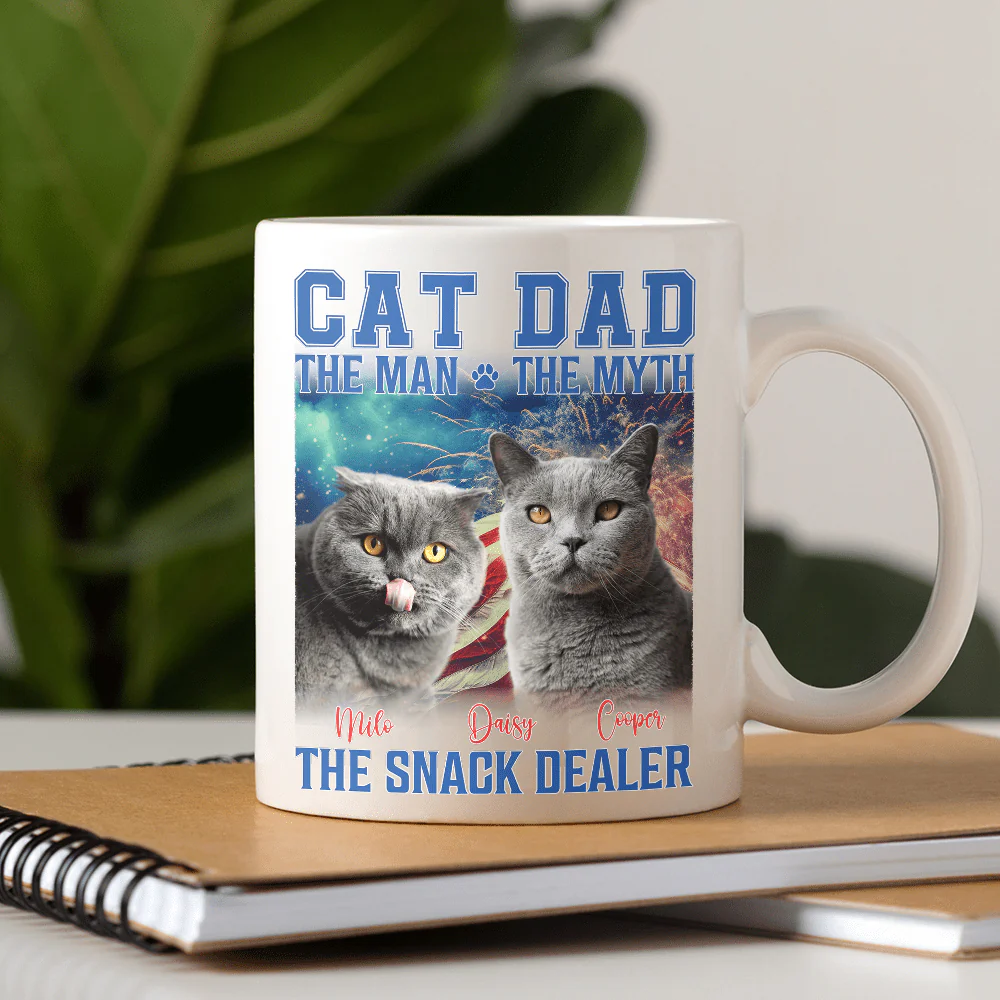 Custom Photo The Man The Myth The Snack Dealer Pet Mug N304 890391 - Image 2