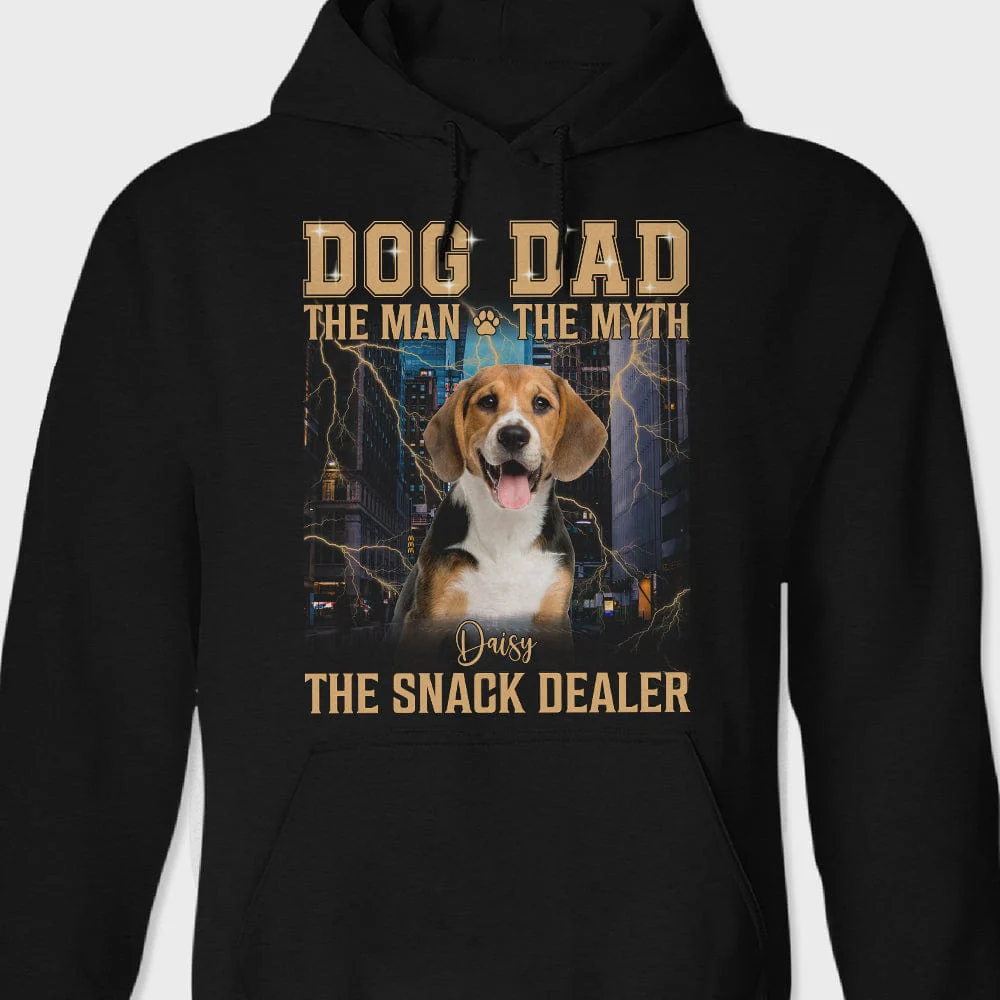 Custom Photo The Man The Myth The Snack Dealer Pet Shirt N304 890389 - Image 3